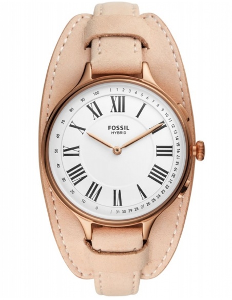 Hybrydowy smartwatch damski Fossil Hybrid Smartwatch FTW5077