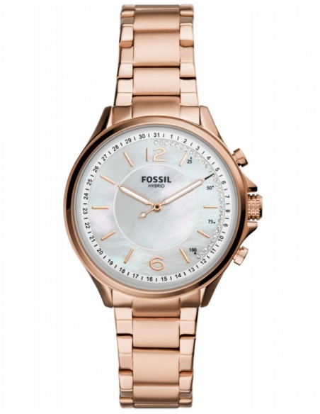 Hybrydowy smartwatch damski Fossil Hybrid Smartwatch FTW5074