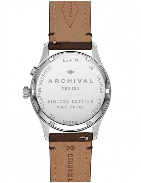 Zegarek męski Fossil The Archival Series LE1059