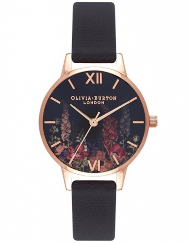 Zegarek damski Olivia Burton Dark Bouquet OB16WG43