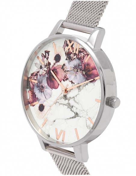 Zegarek damski Olivia Burton Marble Floral OB16MF09