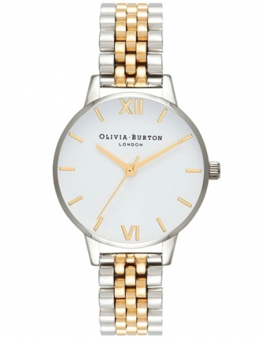 Zegarek damski Olivia Burton White Dial OB16MDW34