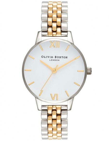 Zegarek damski Olivia Burton White Dial OB16MDW34