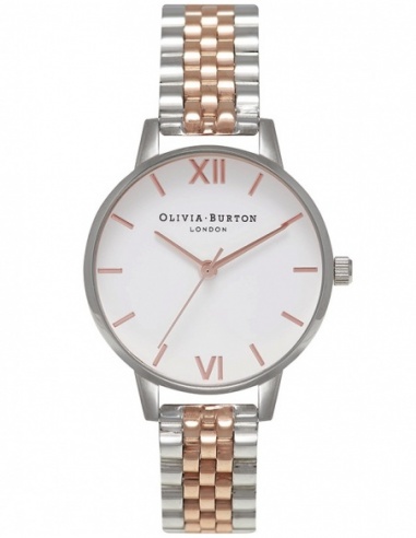 Zegarek damski Olivia Burton White Dial OB16MDW25