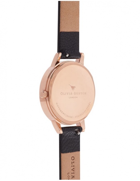 Zegarek damski Olivia Burton Black Dial OB16MD83