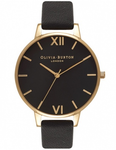 Zegarek damski Olivia Burton Black Dial OB15BD55
