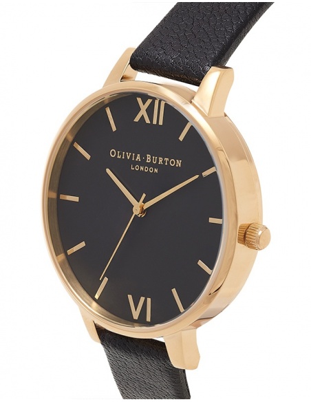 Zegarek damski Olivia Burton Black Dial OB15BD55