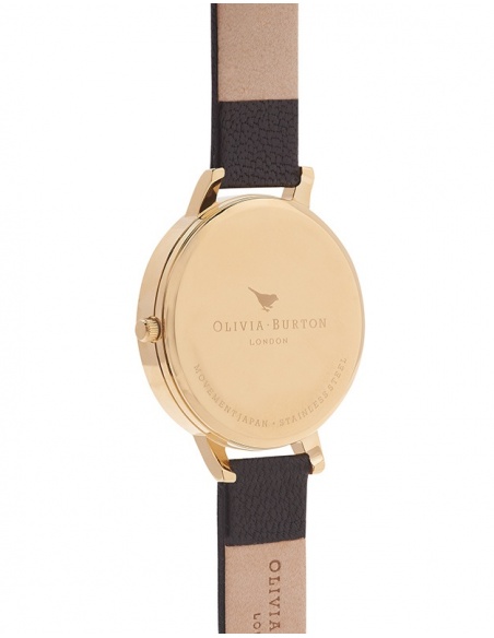 Zegarek damski Olivia Burton Black Dial OB15BD55