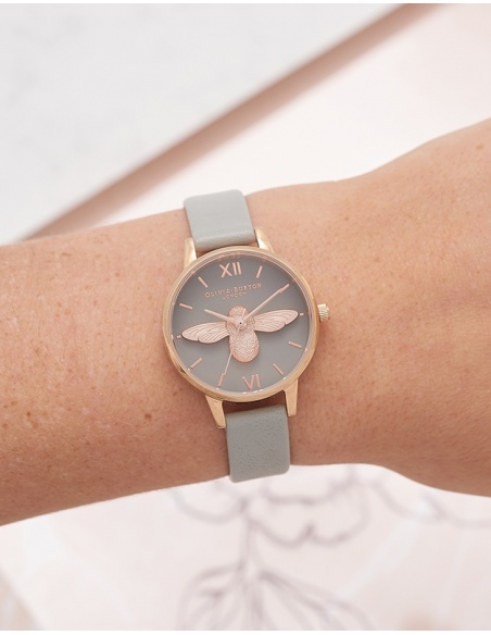 Zegarek damski Olivia Burton 3D Bee OB15AM77
