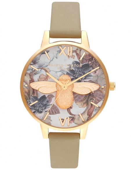 Zegarek damski Olivia Burton Marble Floral OB16CS22