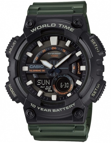 Zegarek męski Casio Collection AEQ-110W-3AVEF