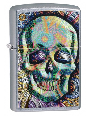 Zapalniczka Zippo 49140 Geometric Skull Design