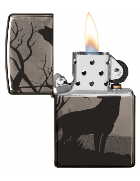 Zapalniczka Zippo 49188 Howling Wolf Two Sided