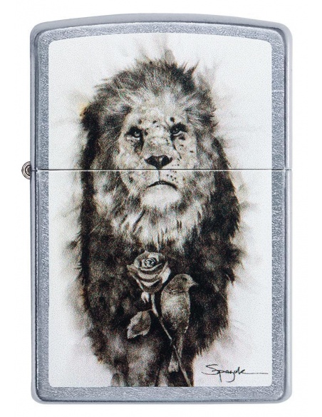 Zapalniczka Zippo 49088 Spazuk Lion and Rose