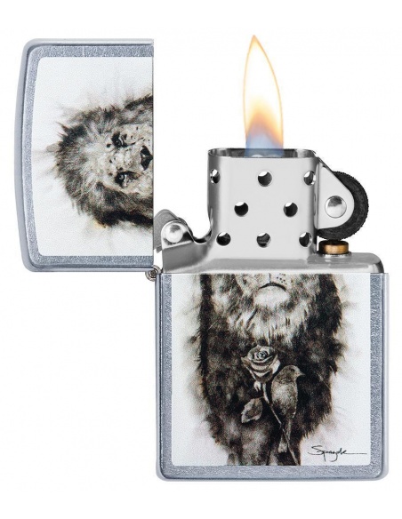 Zapalniczka Zippo 49088 Spazuk Lion and Rose