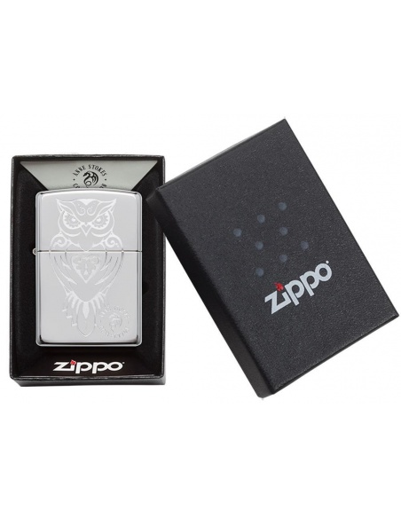 Zapalniczka Zippo 49101 Anne Stokes Owl Design