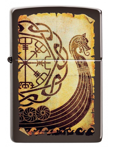 Zapalniczka Zippo 49182 Viking Warship Design