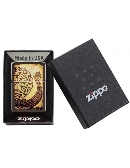 Zapalniczka Zippo 49182 Viking Warship Design
