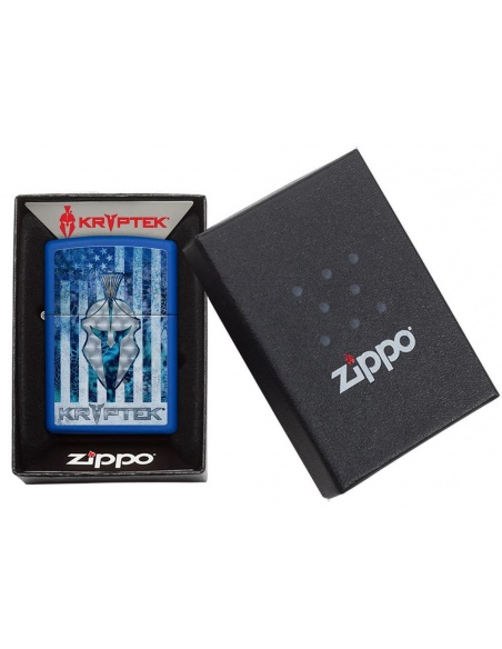 Zapalniczka Zippo 49179 Kryptek Logo On American Flag