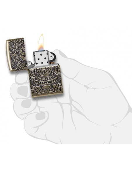 Zapalniczka Zippo 29561 Armor Book of the Dead