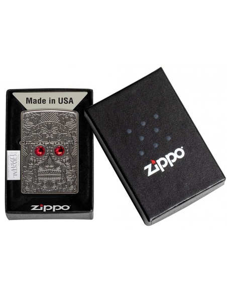 Zapalniczka Zippo 49300 Armor Day of the Dead Skull