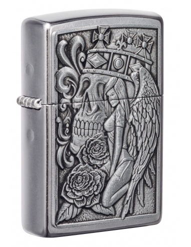 Zapalniczka Zippo 49442 Skull and Angel Emblem