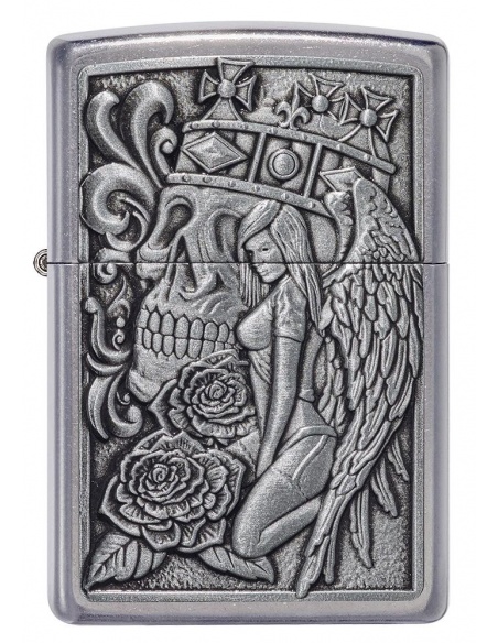 Zapalniczka Zippo 49442 Skull and Angel Emblem