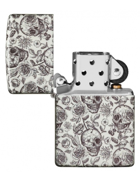 Zapalniczka Zippo 49458 Glow in the Dark Skulls