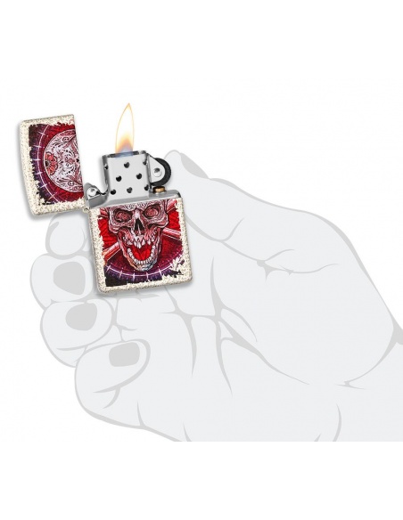 Zapalniczka Zippo 49410 Artistic Skull