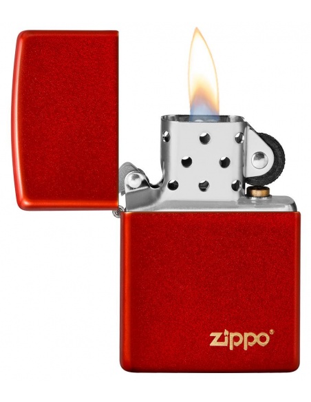 Zapalniczka Zippo 49475ZL Metallic Red Zippo Logo
