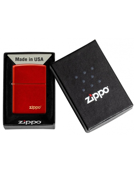 Zapalniczka Zippo 49475ZL Metallic Red Zippo Logo