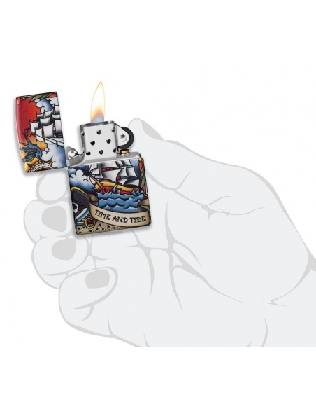 Zapalniczka Zippo 49532 Nautical Tattoo