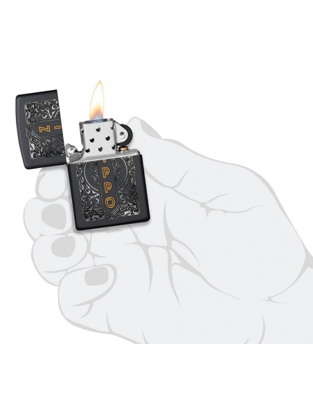 Zapalniczka Zippo 49535 Gold & Silver Filigree