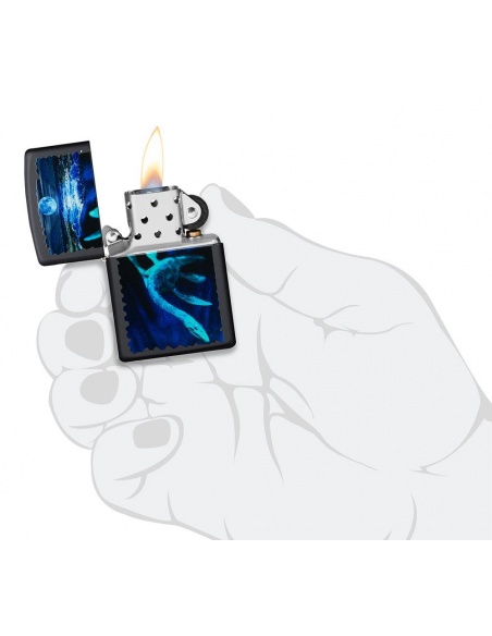 Zapalniczka Zippo 49697 Black Light Loch Ness