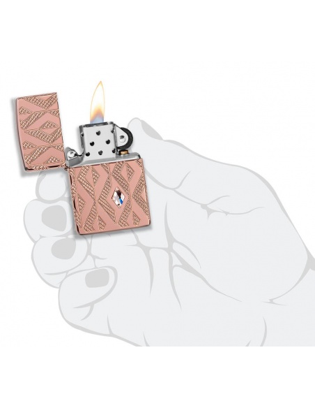 Zapalniczka Zippo 49702 Armor Geometric Diamond