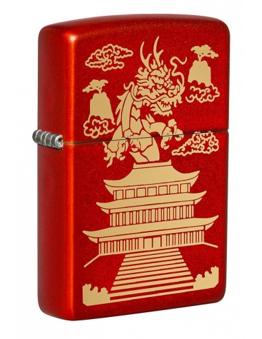 Zapalniczka Zippo 49517 Chinese Dragon and Pagoda