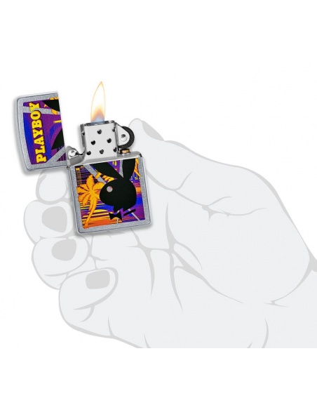 Zapalniczka Zippo 49523 Playboy Beach Rabbit Head