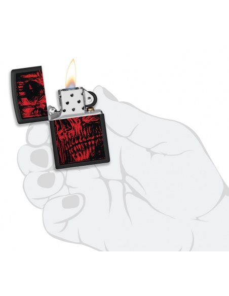 Zapalniczka Zippo 49775 Red Skull