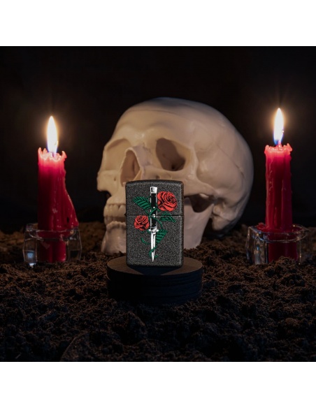 Zapalniczka Zippo 49778 Rose Dagger Tattoo