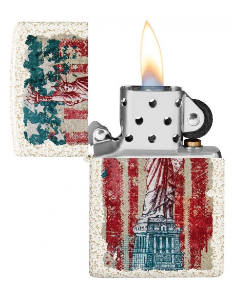 Zapalniczka Zippo 49782 Statue of Liberty and USA Flag