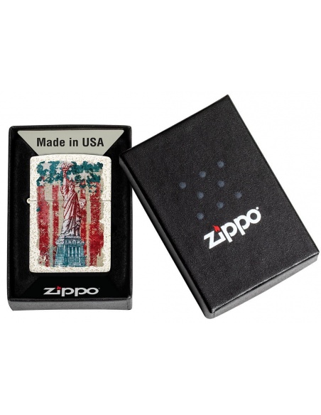 Zapalniczka Zippo 49782 Statue of Liberty and USA Flag