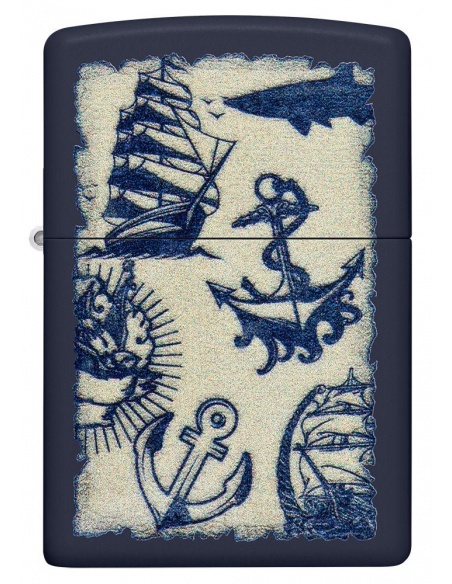Zapalniczka Zippo 49774 Nautical Anchor and Ship