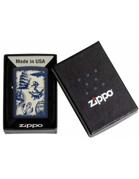 Zapalniczka Zippo 49774 Nautical Anchor and Ship