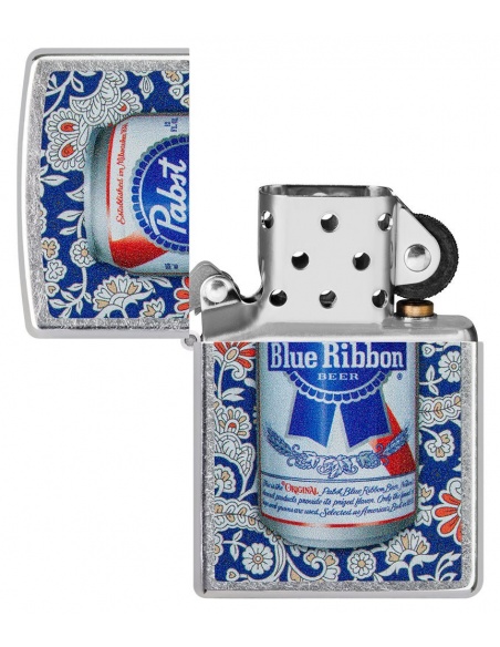 Zapalniczka Zippo 49821 Pabst Blue Ribbon Floral Can