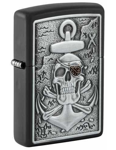 Zapalniczka Zippo 48122 Skull Anchor with Eye Patch
