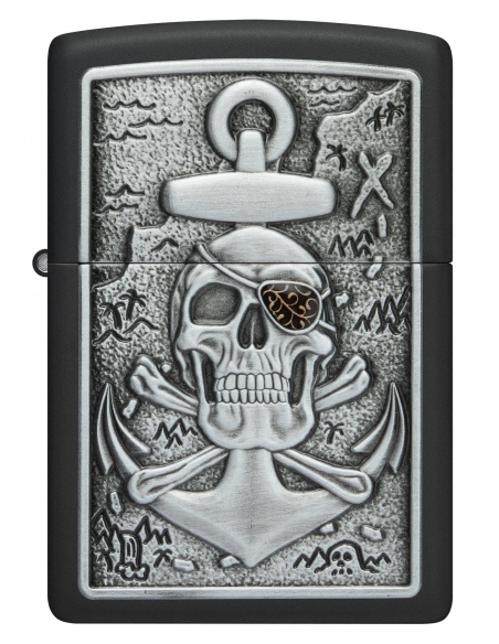 Zapalniczka Zippo 48122 Skull Anchor with Eye Patch