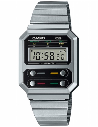 Zegarek unisex Casio Edgy A100WE-1AEF