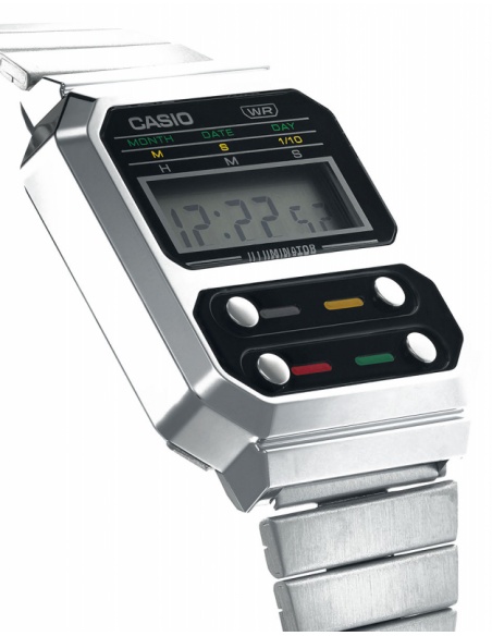 Zegarek unisex Casio Edgy A100WE-1AEF