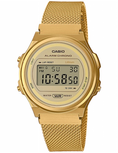 Zegarek unisex Casio Round A171WEMG-9AEF