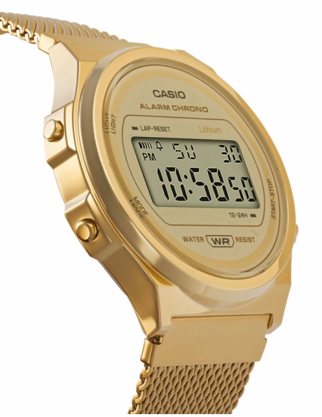 Zegarek unisex Casio Round A171WEMG-9AEF